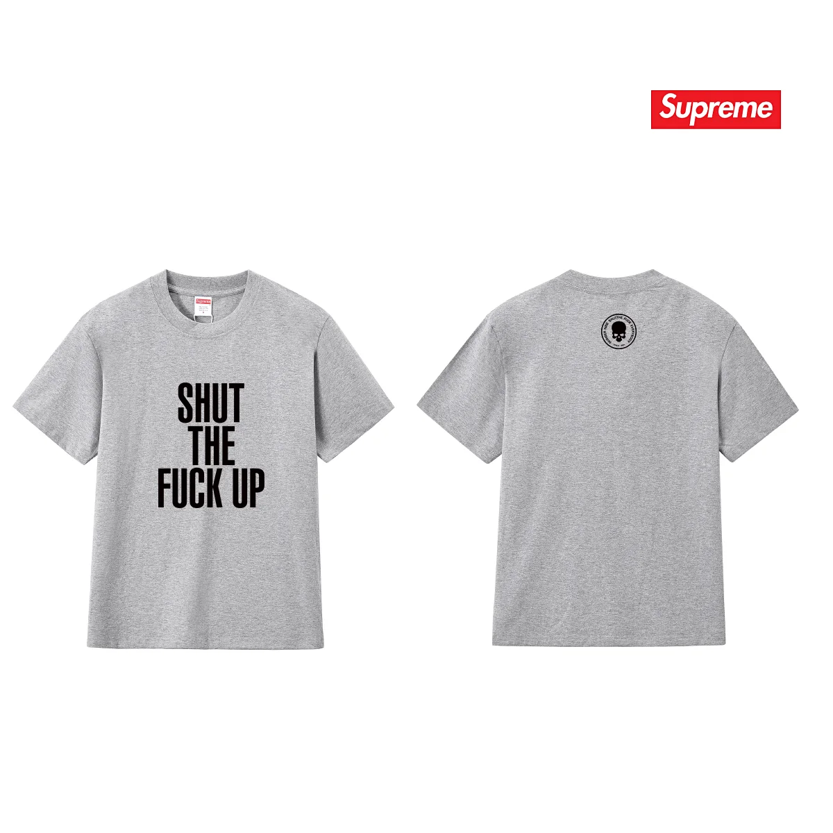 Supreme x Number (N)ine Shut Up Logo T-Shirt D4015375 — view 9