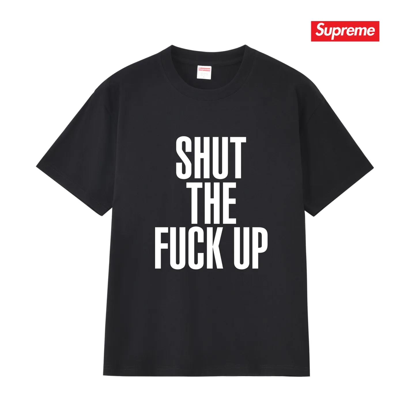 Supreme x Number (N)ine Shut Up Logo T-Shirt D9011705