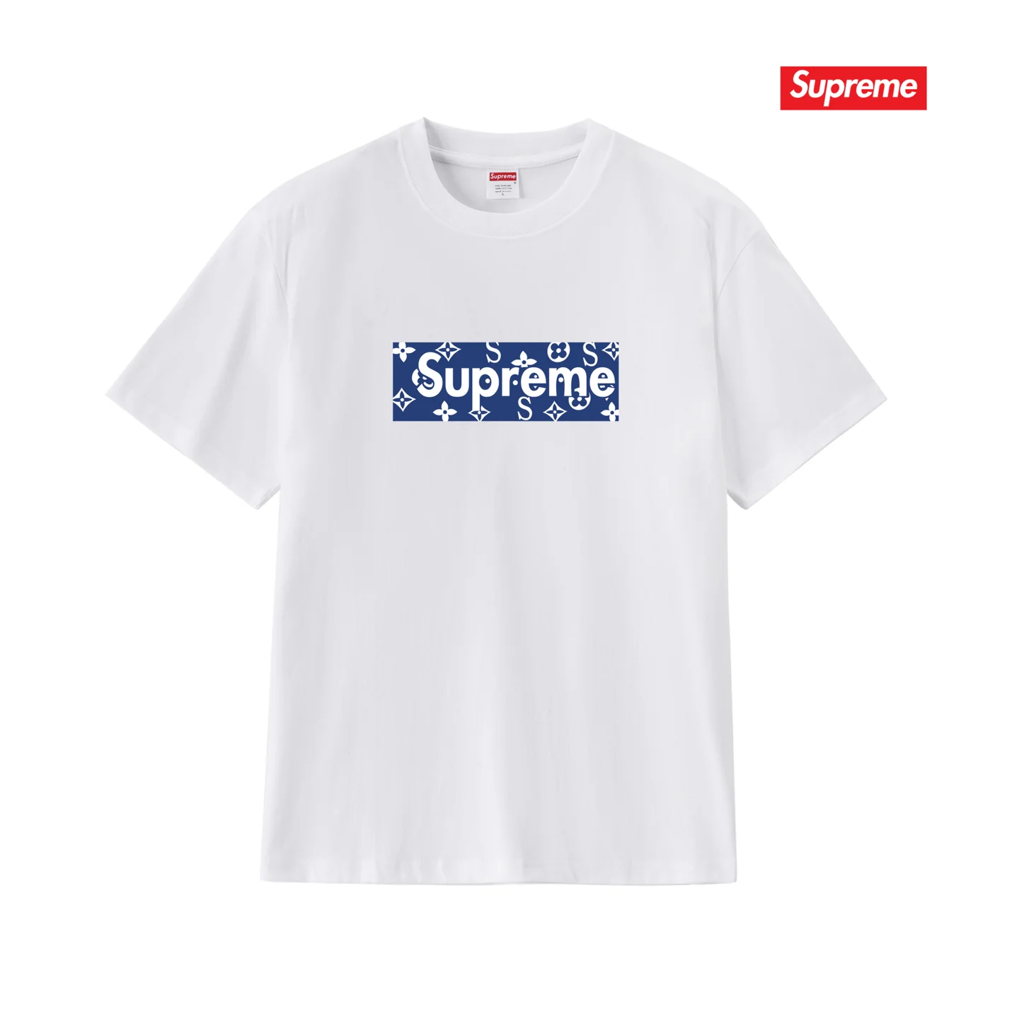 Monogram Box Logo Cotton T-Shirt D4015374 — view 3
