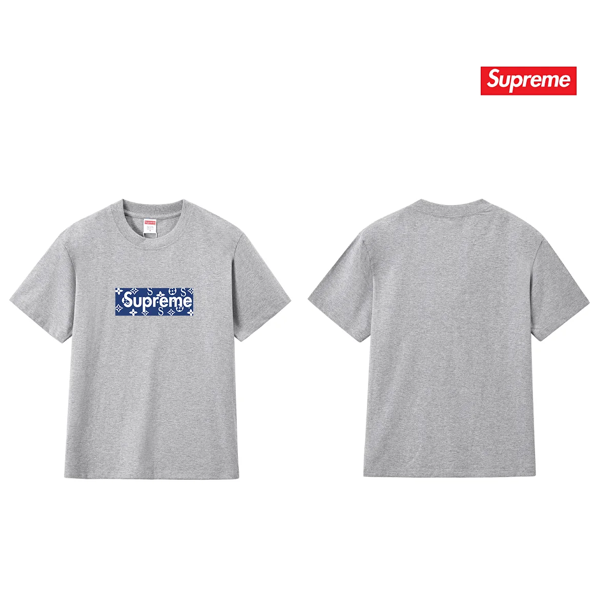 Monogram Box Logo Cotton T-Shirt D4015374 — view 6