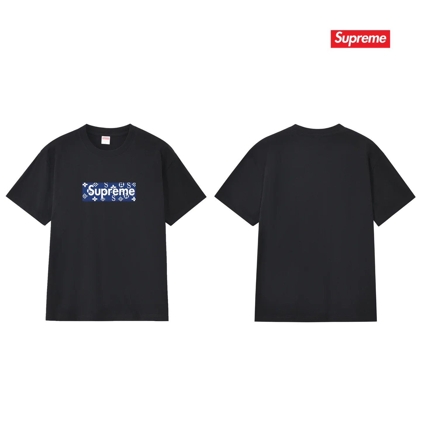 Monogram Box Logo Cotton T-Shirt D9011704 — view 2