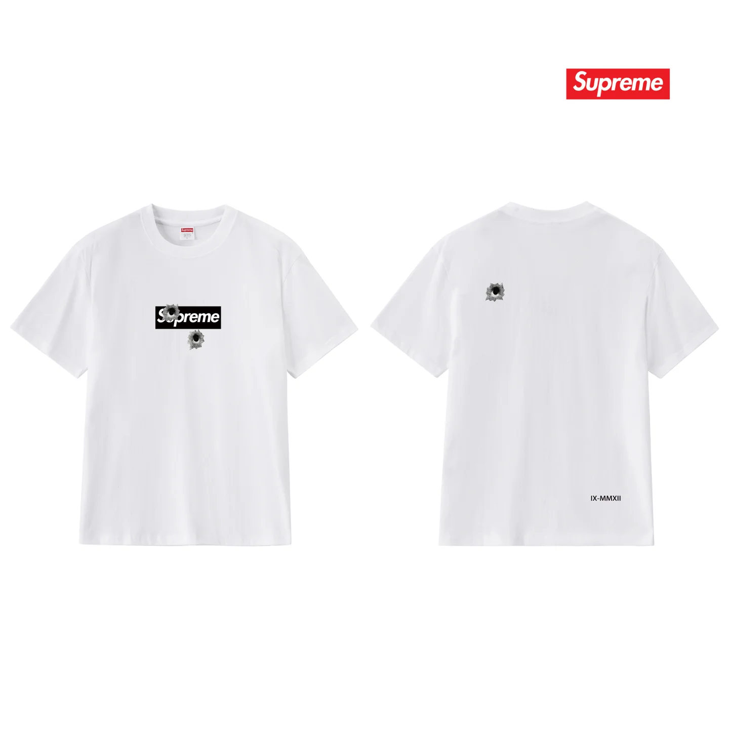 Box Logo Print Cotton T-Shirt D4015373 — view 5