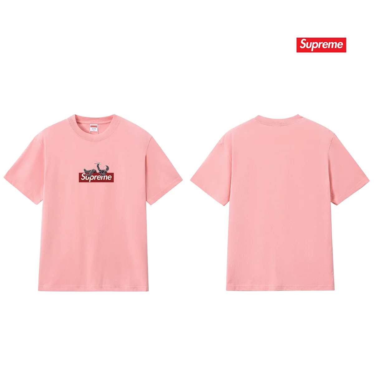 Astronaut Box Logo Cotton T-Shirt D4015372 — view 8