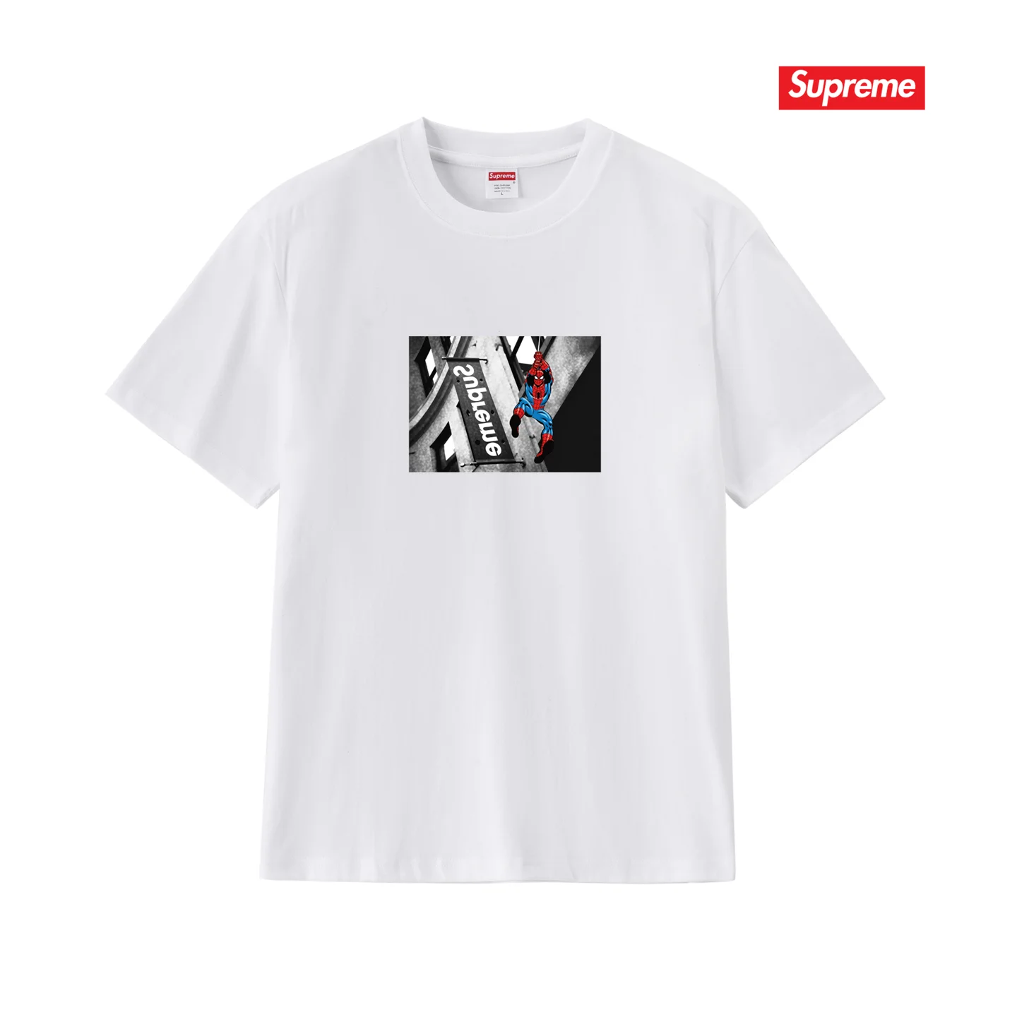 Spider-Man Graphic Print Cotton T-Shirt D4015371 — view 3