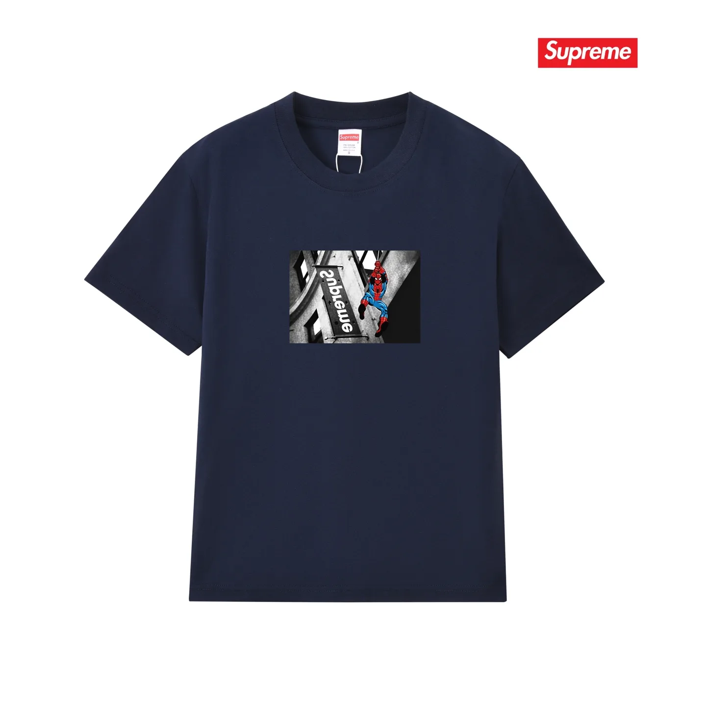 Spider-Man Graphic Print Cotton T-Shirt D4015371 — view 9