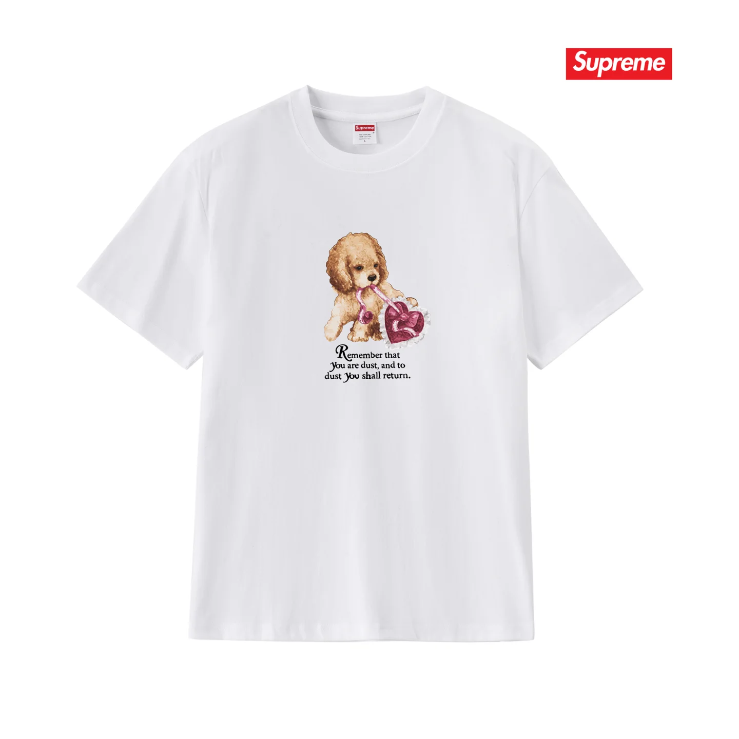 Dust Graphic Print Cotton T-Shirt D9011700 — view 3
