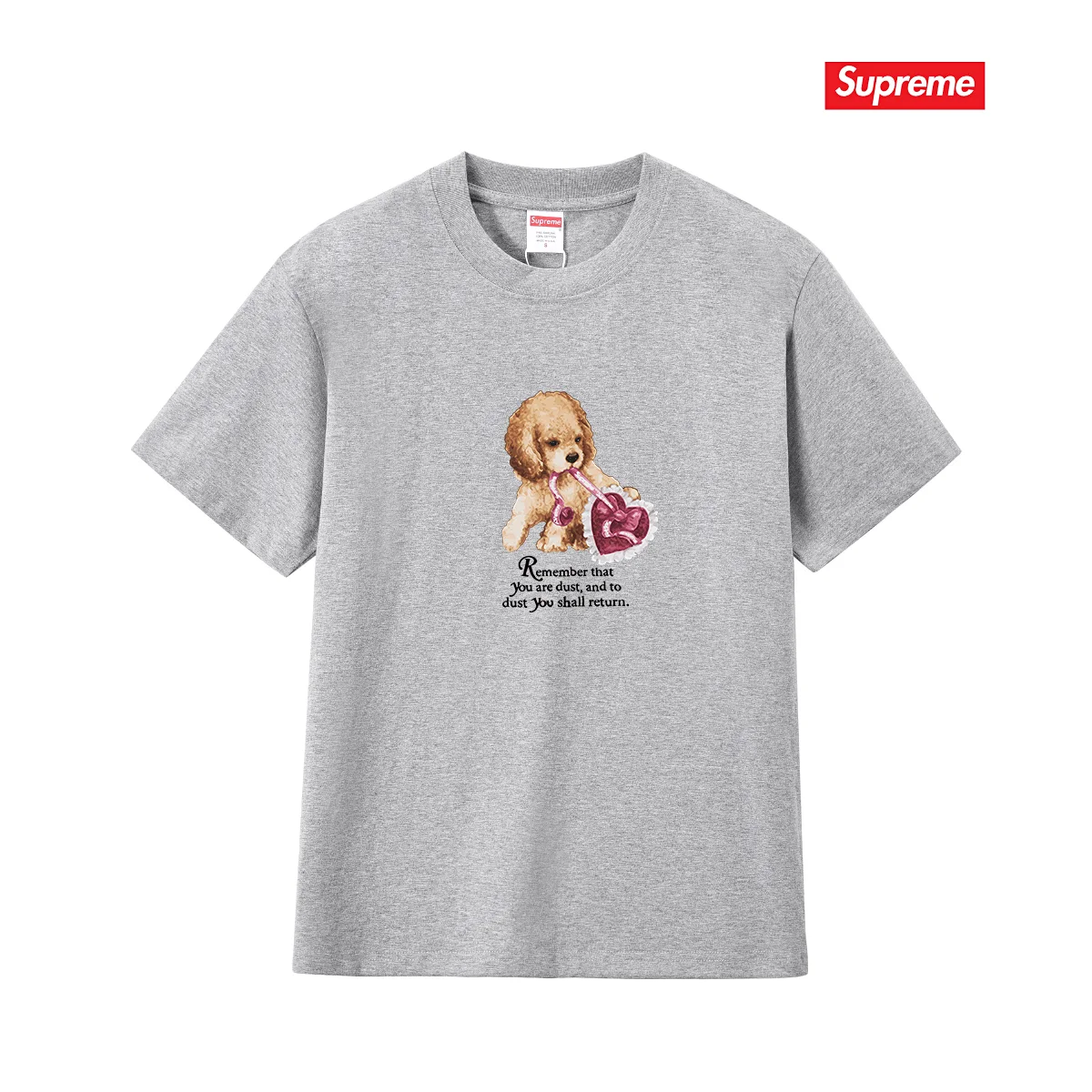 Dust Graphic Print Cotton T-Shirt D9011700 — view 7