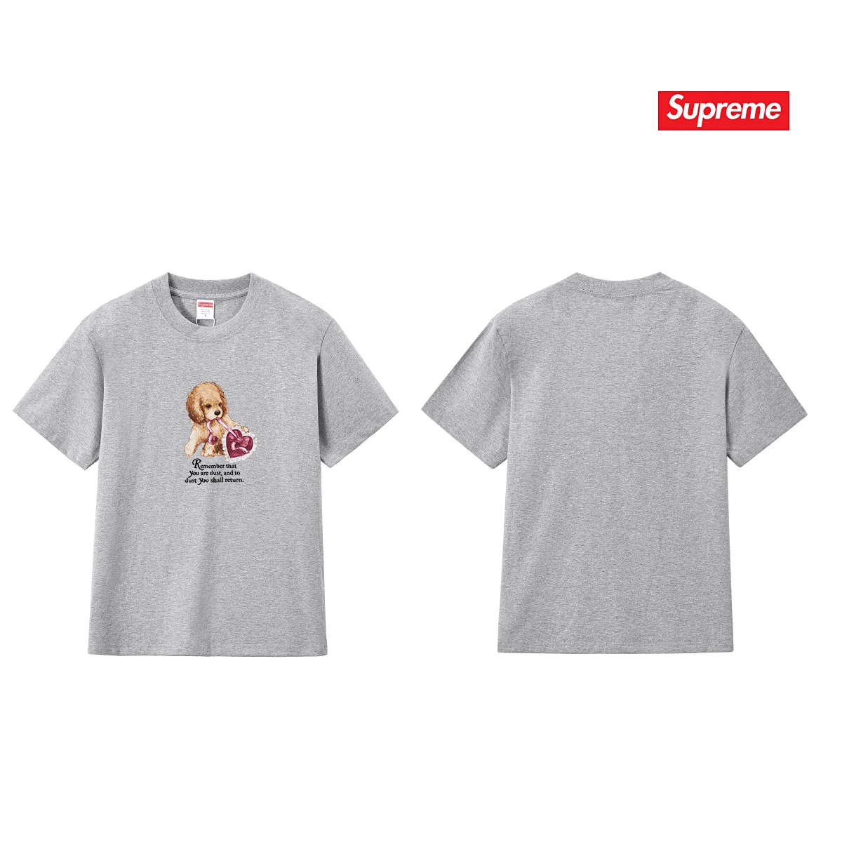 Dust Graphic Print Cotton T-Shirt D9011700 — view 8