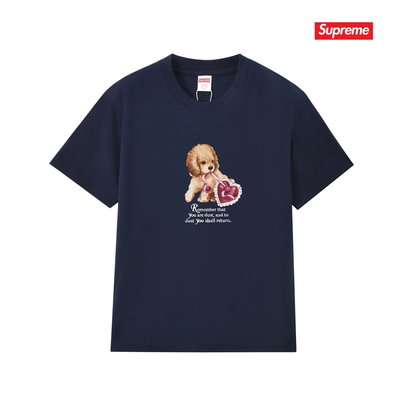 Dust Graphic Print Cotton T-Shirt D9011700 — view 9