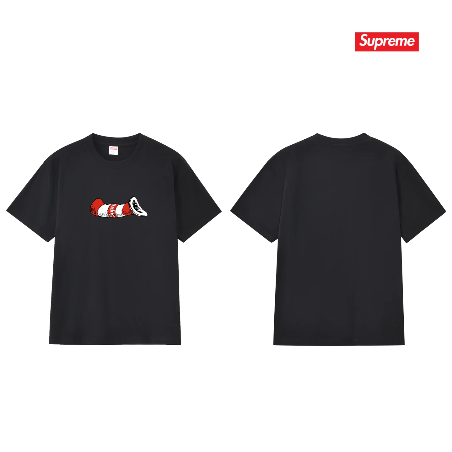 Cat in the Hat Graphic Print T-Shirt D9011698 — view 2