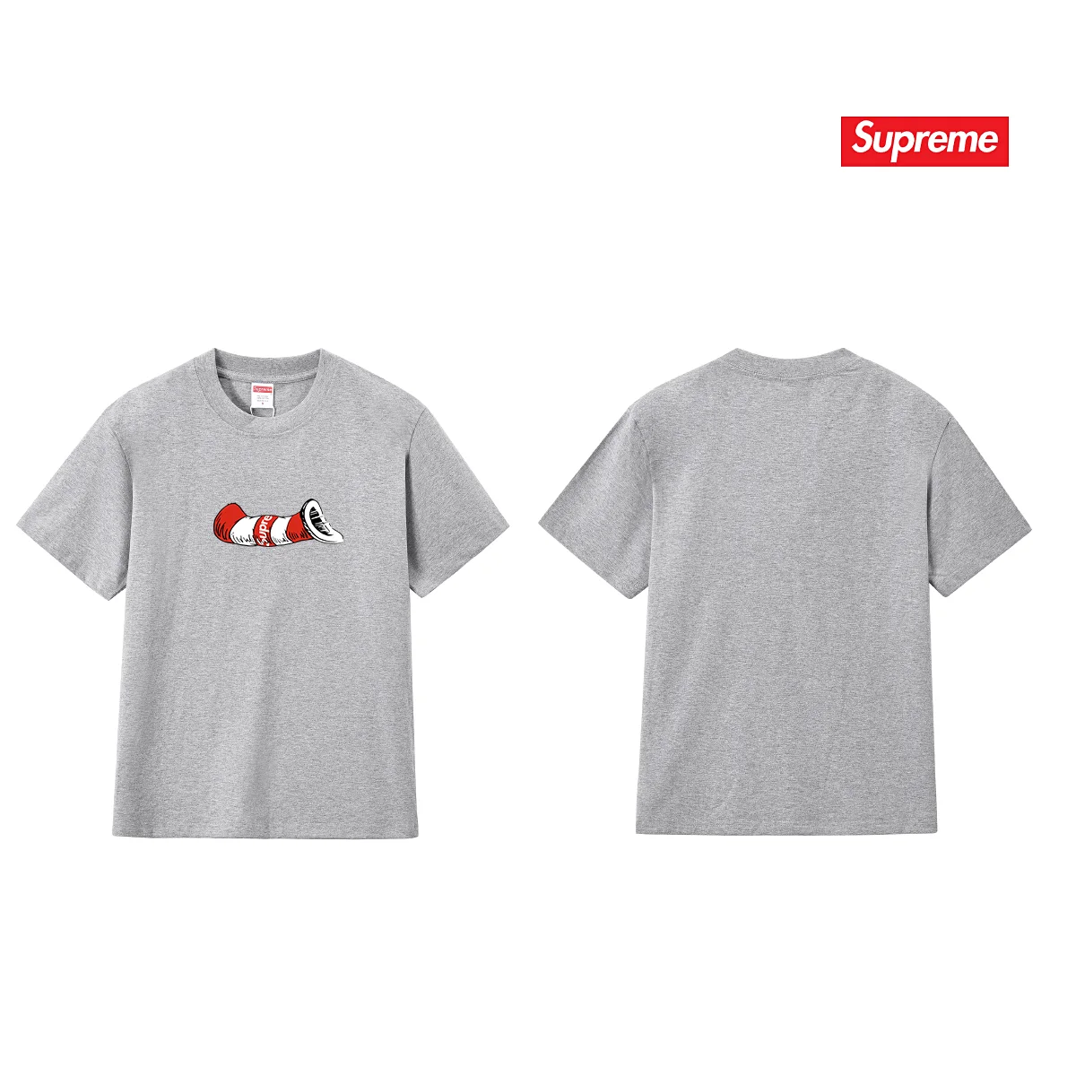 Cat in the Hat Graphic Print T-Shirt D9011698 — view 6