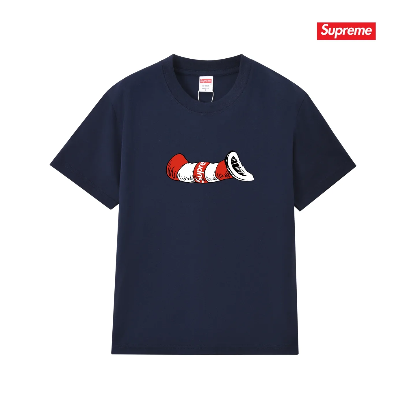 Cat in the Hat Graphic Print T-Shirt D9011698 — view 9