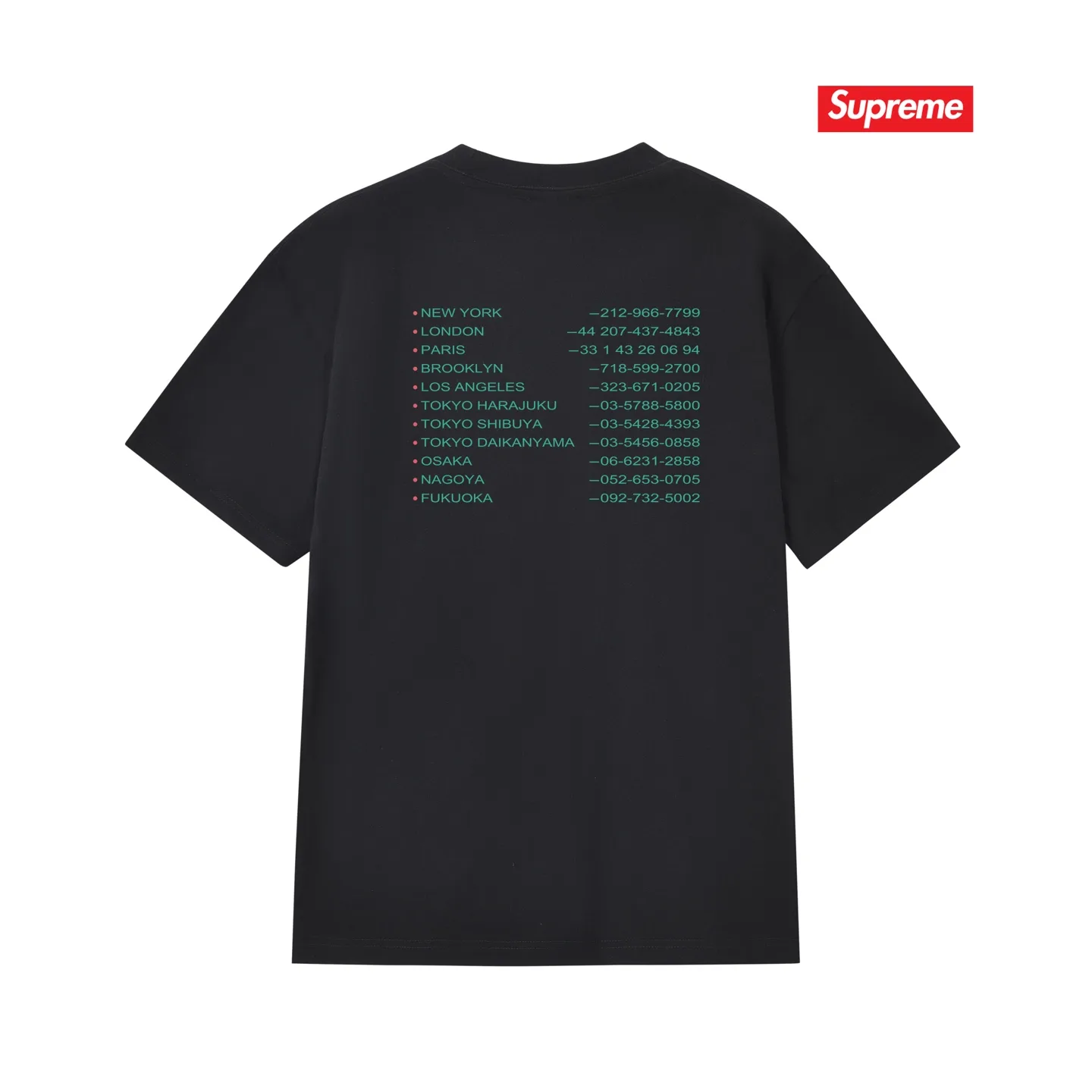 Supreme New Shit Graphic Logo T-Shirt D4015367 — view 2