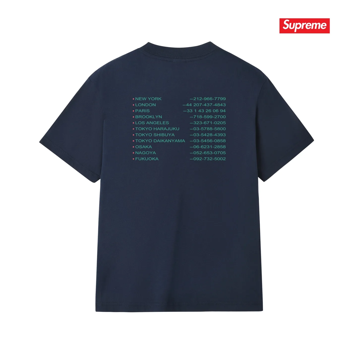 Supreme New Shit Graphic Logo T-Shirt D4015367 — view 14