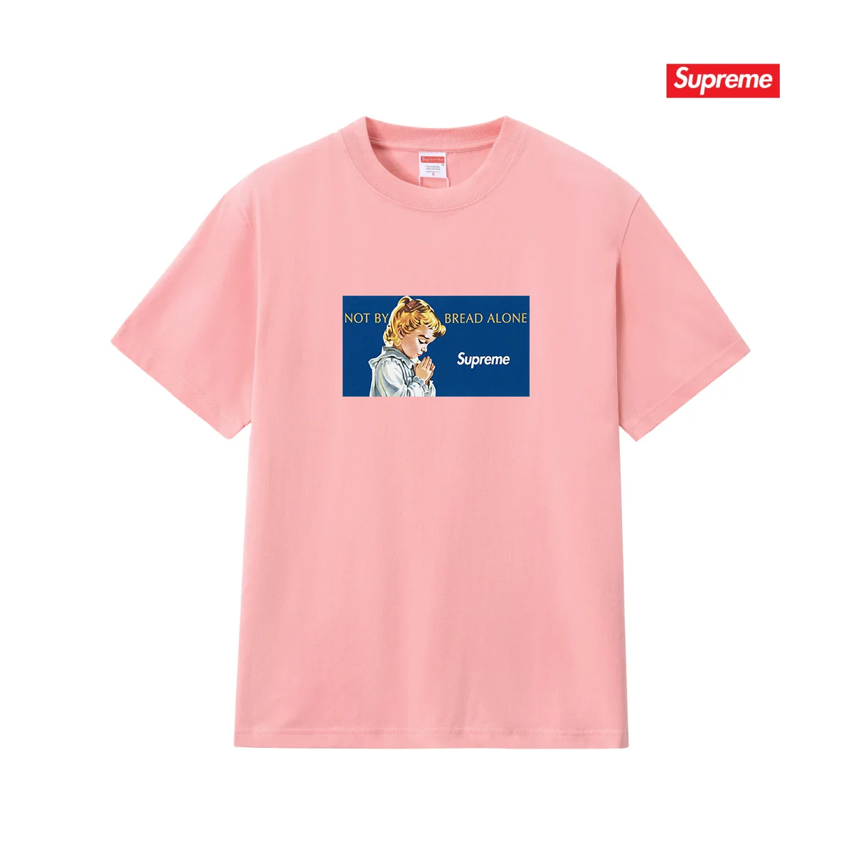 Supreme Not By Bread Alone Graphic T-Shirt D4015366 — view 7