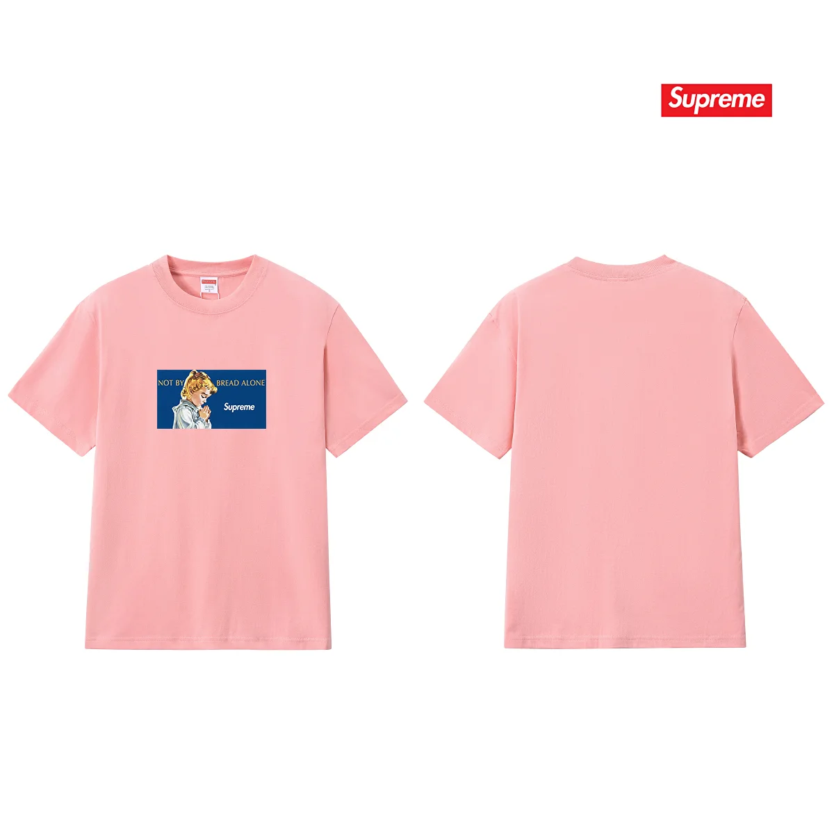 Supreme Not By Bread Alone Graphic T-Shirt D4015366 — view 8