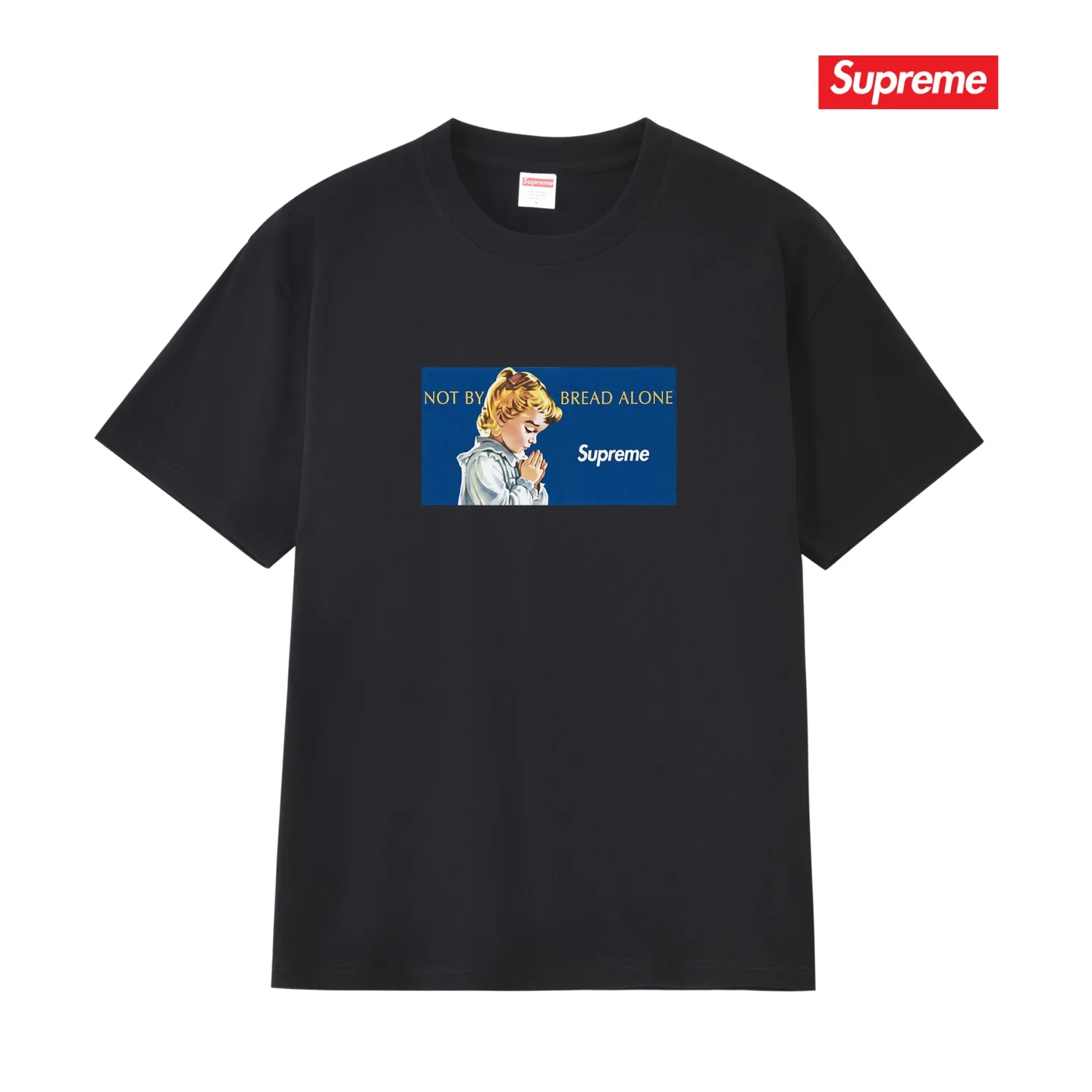Supreme Not By Bread Alone Graphic T-Shirt D9011696