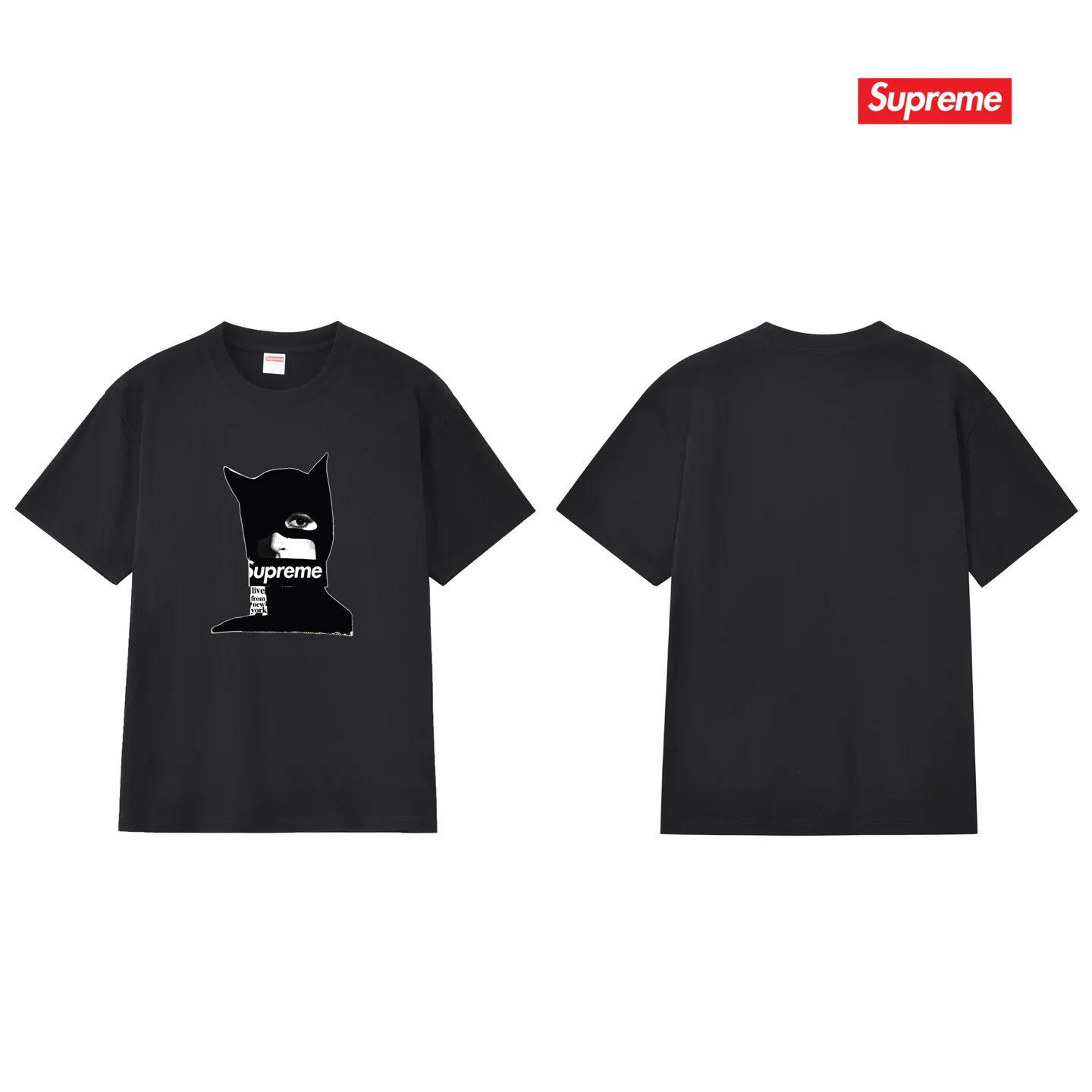 Catwoman Box Logo Graphic T-Shirt D4015365 — view 2
