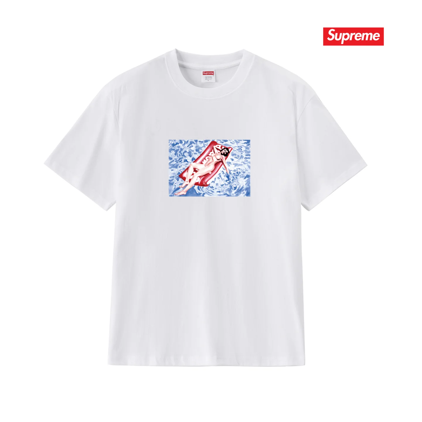 Float Graphic Print Cotton T-Shirt D9011693 — view 3