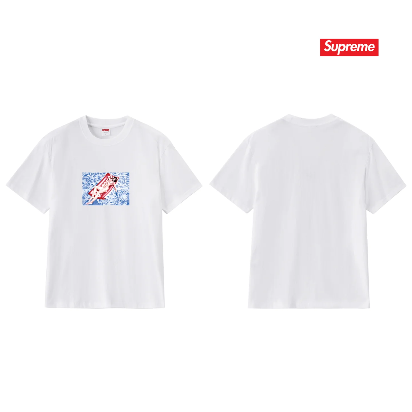 Float Graphic Print Cotton T-Shirt D9011693 — view 4