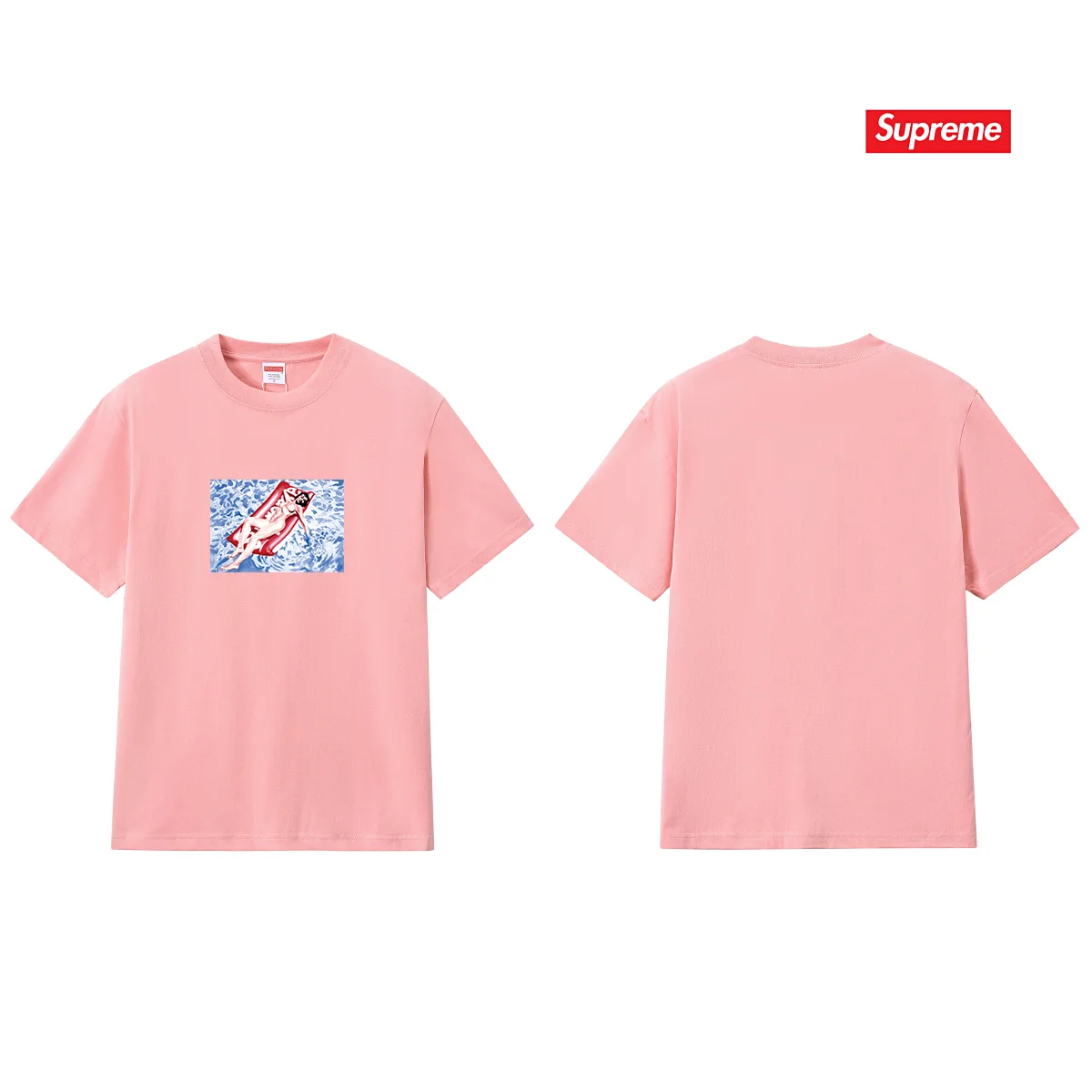 Float Graphic Print Cotton T-Shirt D9011693 — view 8