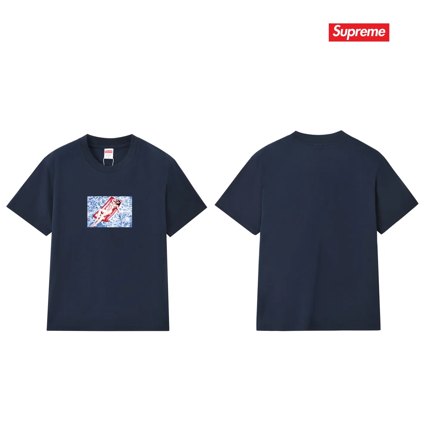 Float Graphic Print Cotton T-Shirt D9011693 — view 10