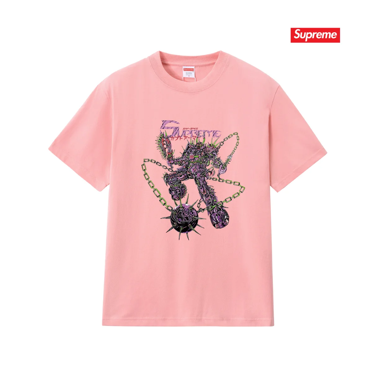 Spikes Graphic Logo T-Shirt D9011690 — view 7
