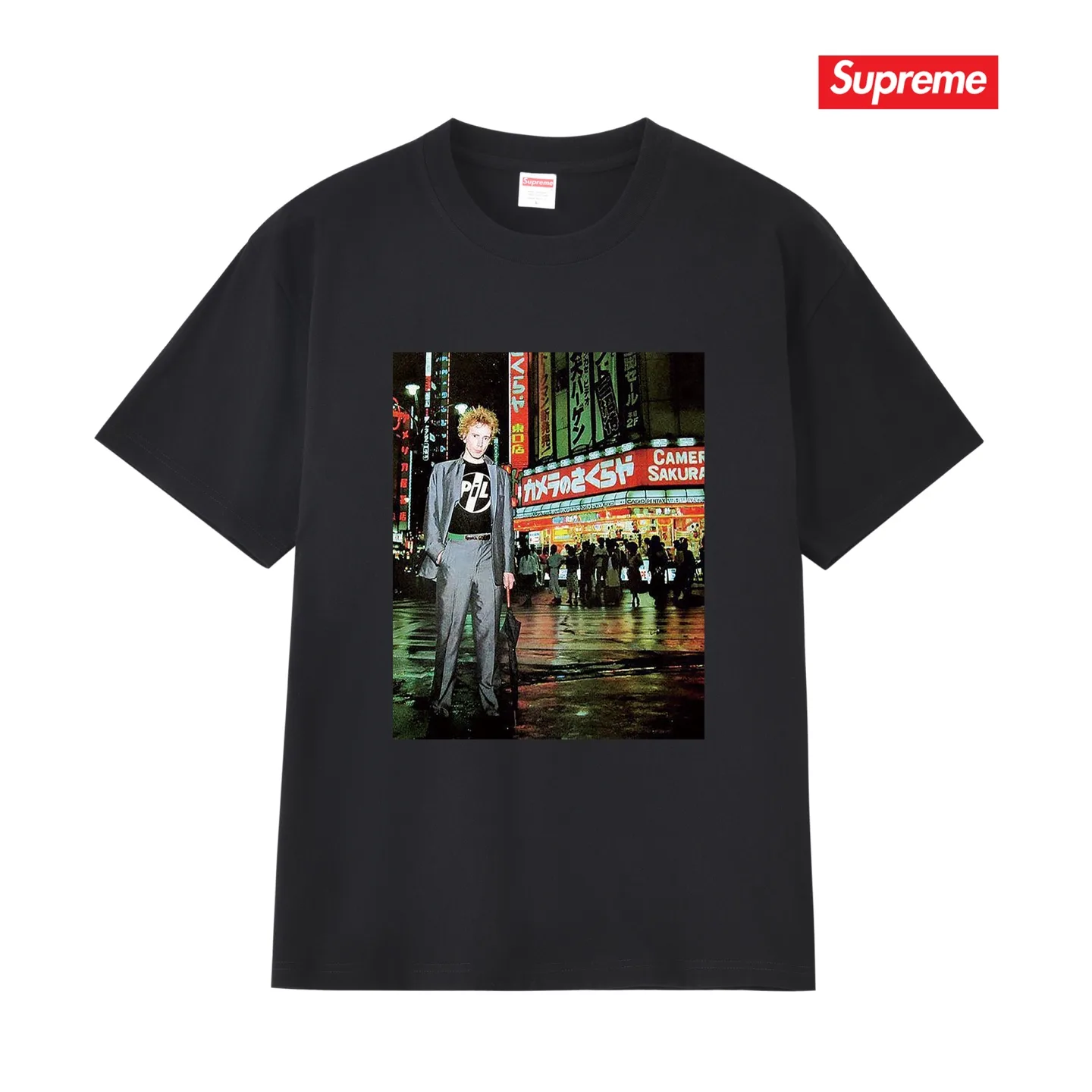 Supreme x Public Image Ltd Photo Print T-Shirt D9011689