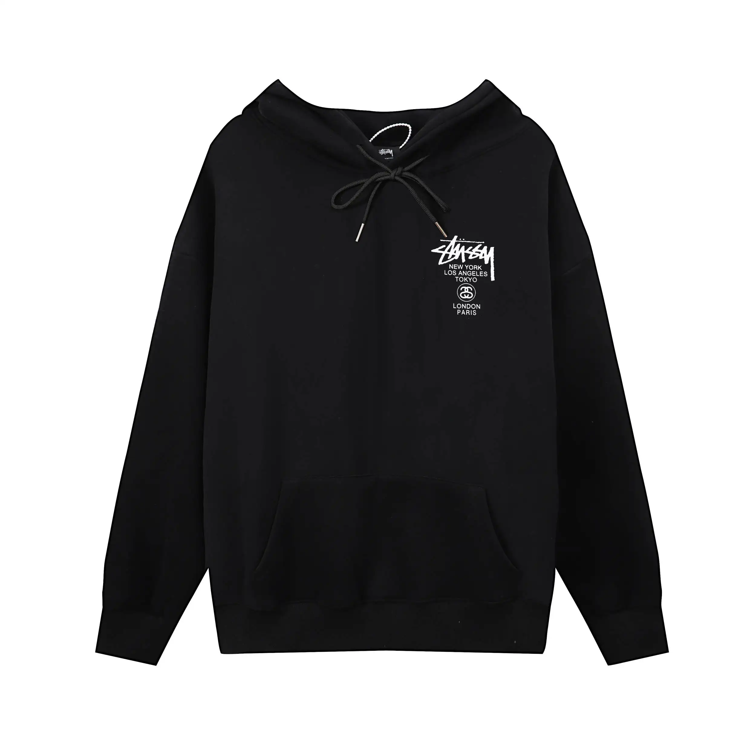World Tour Logo Cotton-Blend Hoodie D8515636