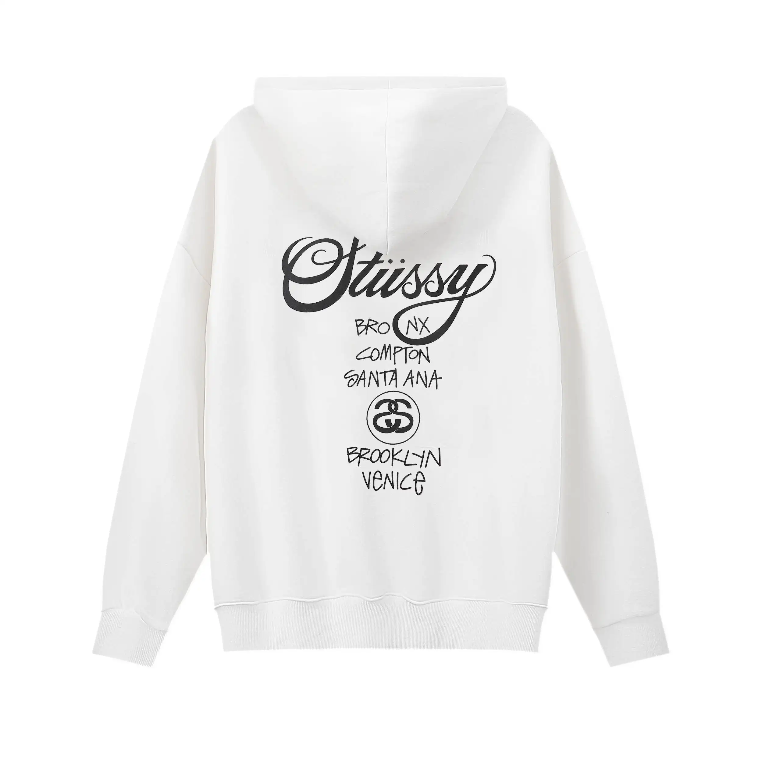 World Tour Logo Cotton-Blend Hoodie D8515636 — view 4