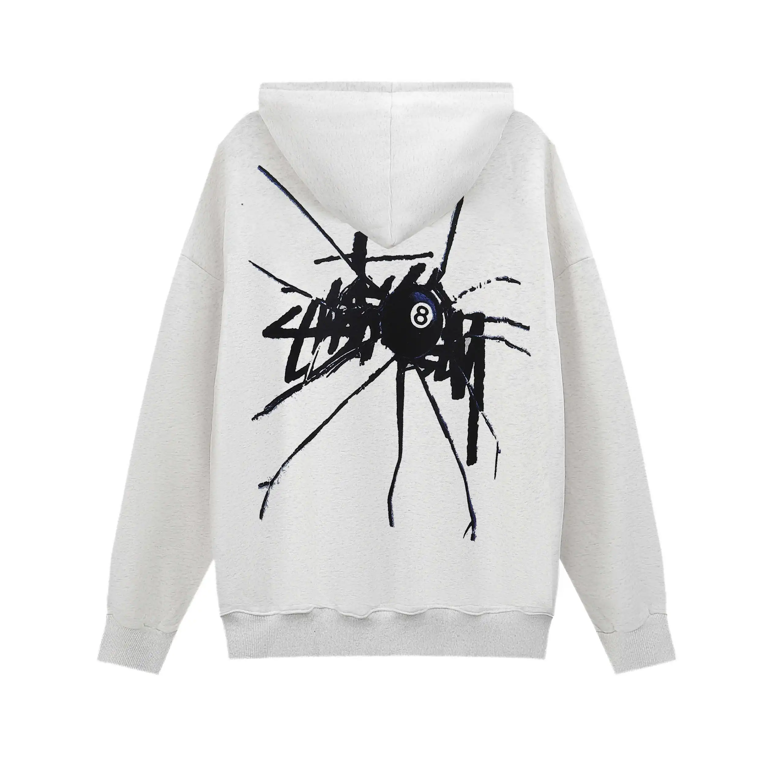 Logo Print Cotton-Blend Hoodie D8515635 — view 2