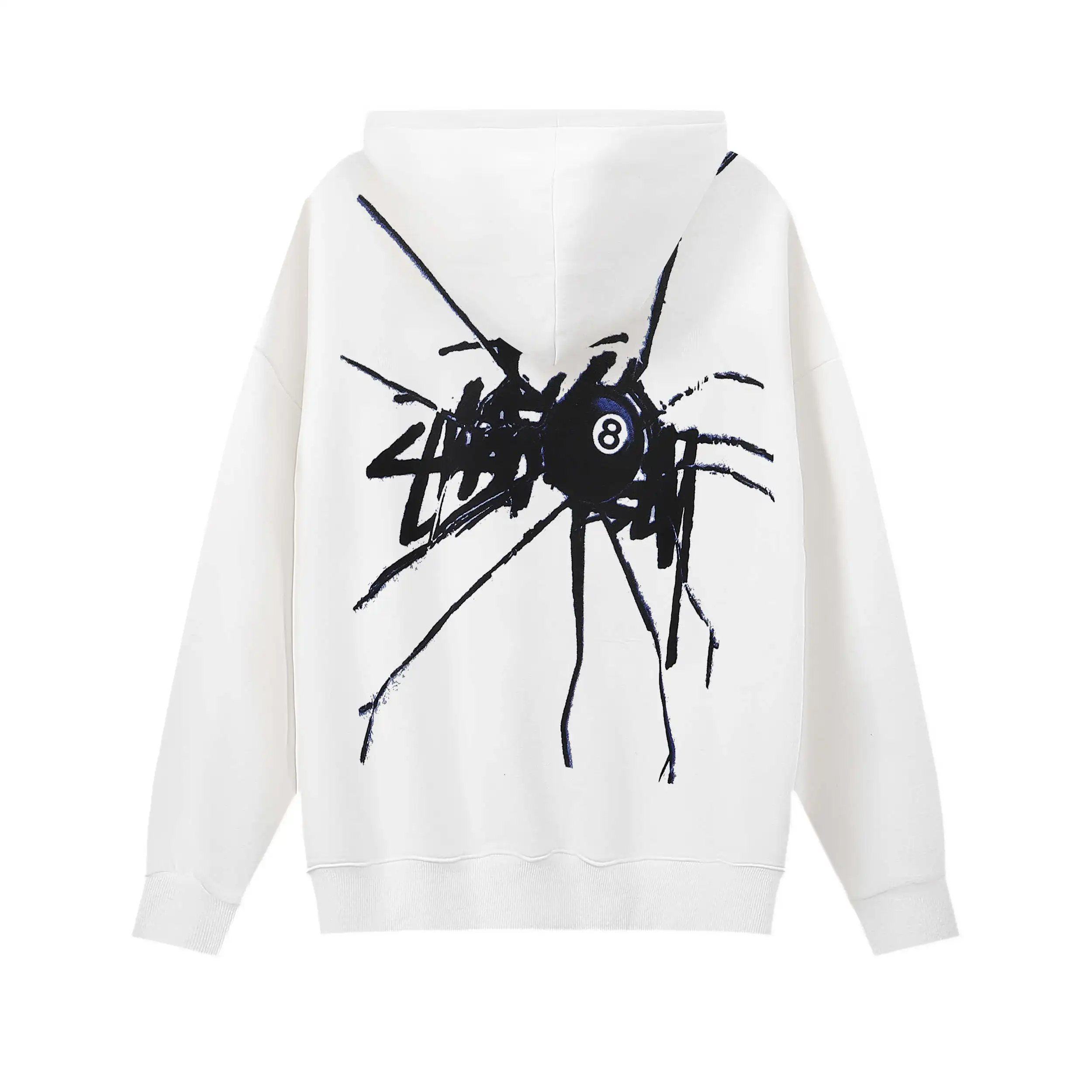 Logo Print Cotton-Blend Hoodie D8515635 — view 6
