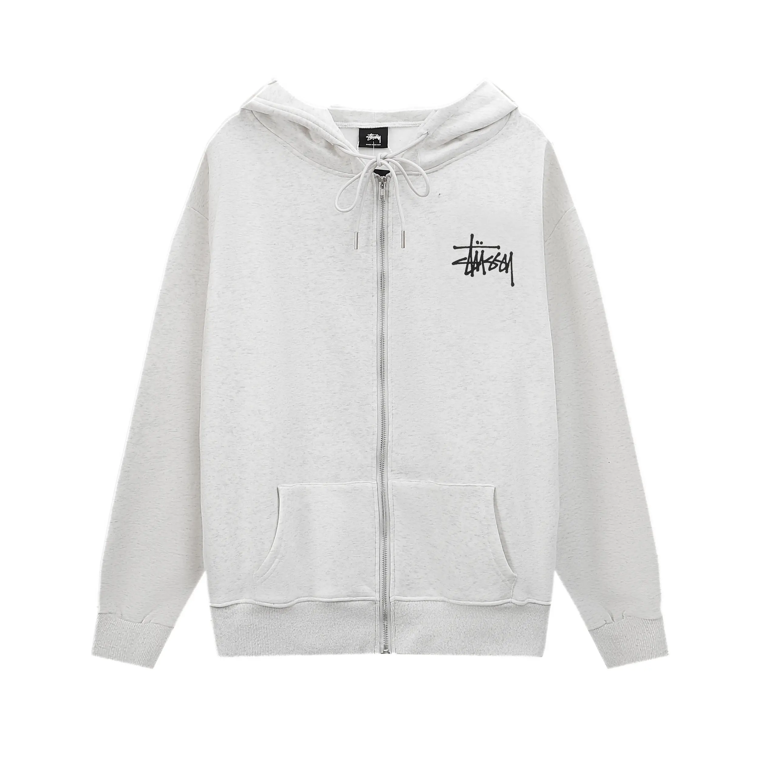 Logo-Print Zip-Up Hoodie D9015624 — view 5