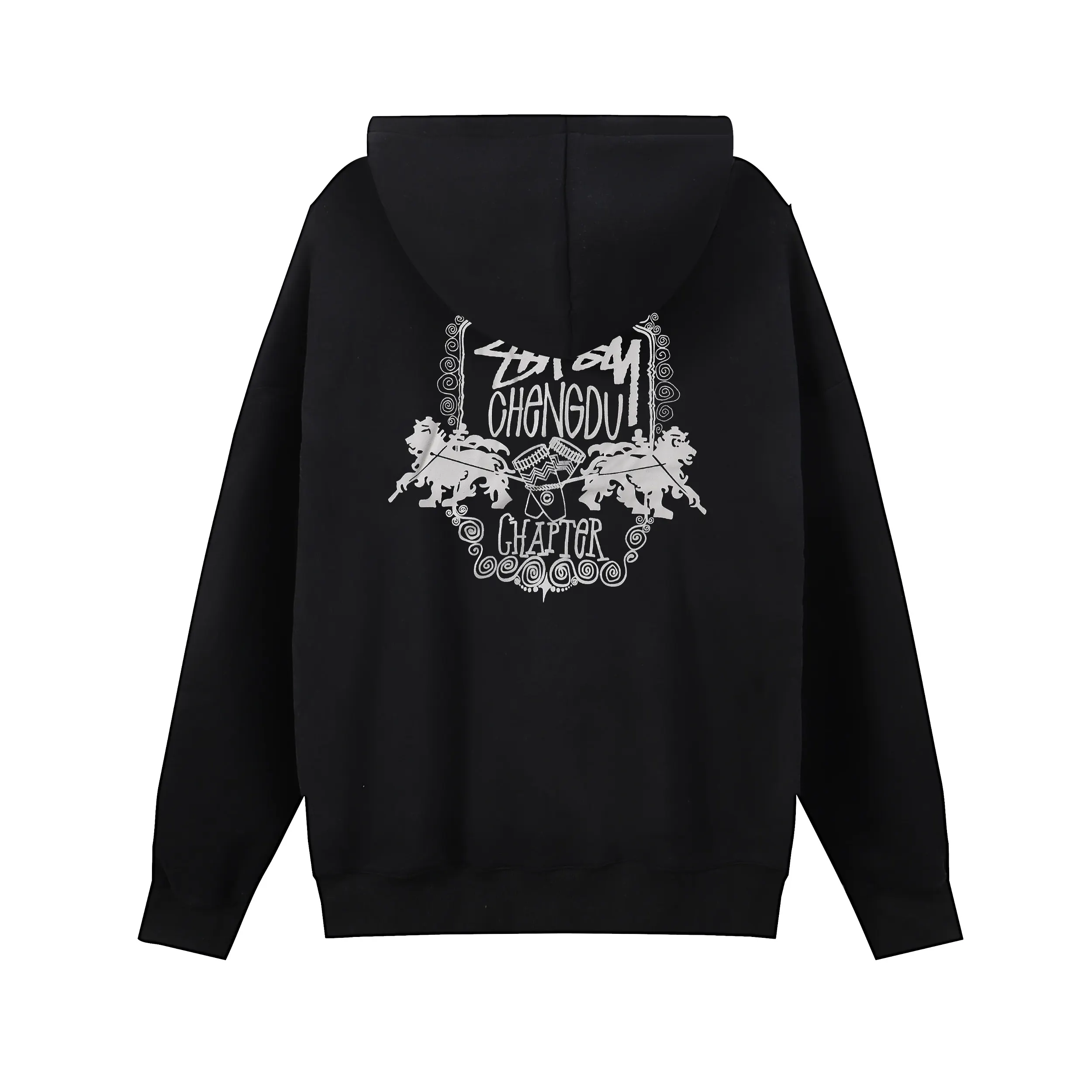 Chengdu Chapter Logo Graphic Hoodie D8515623 — view 2