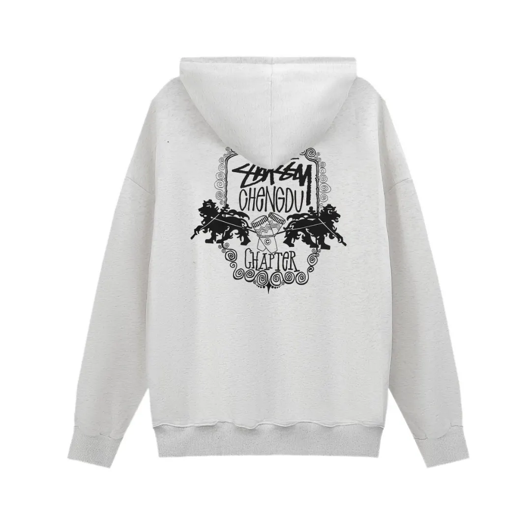 Chengdu Chapter Logo Graphic Hoodie D8515623 — view 4