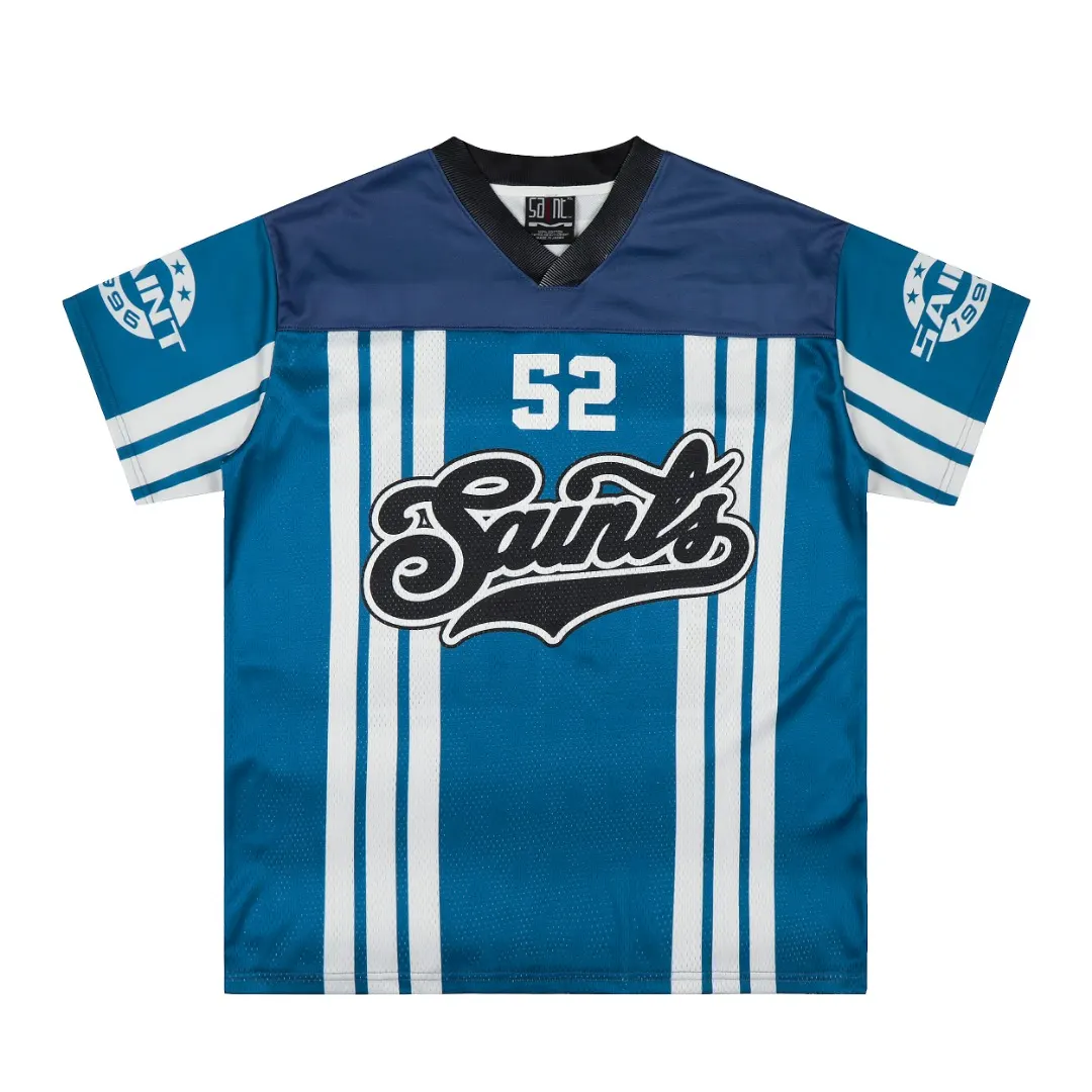 Saint Michael Mesh V-Neck Football Jersey D8811513 — view 2