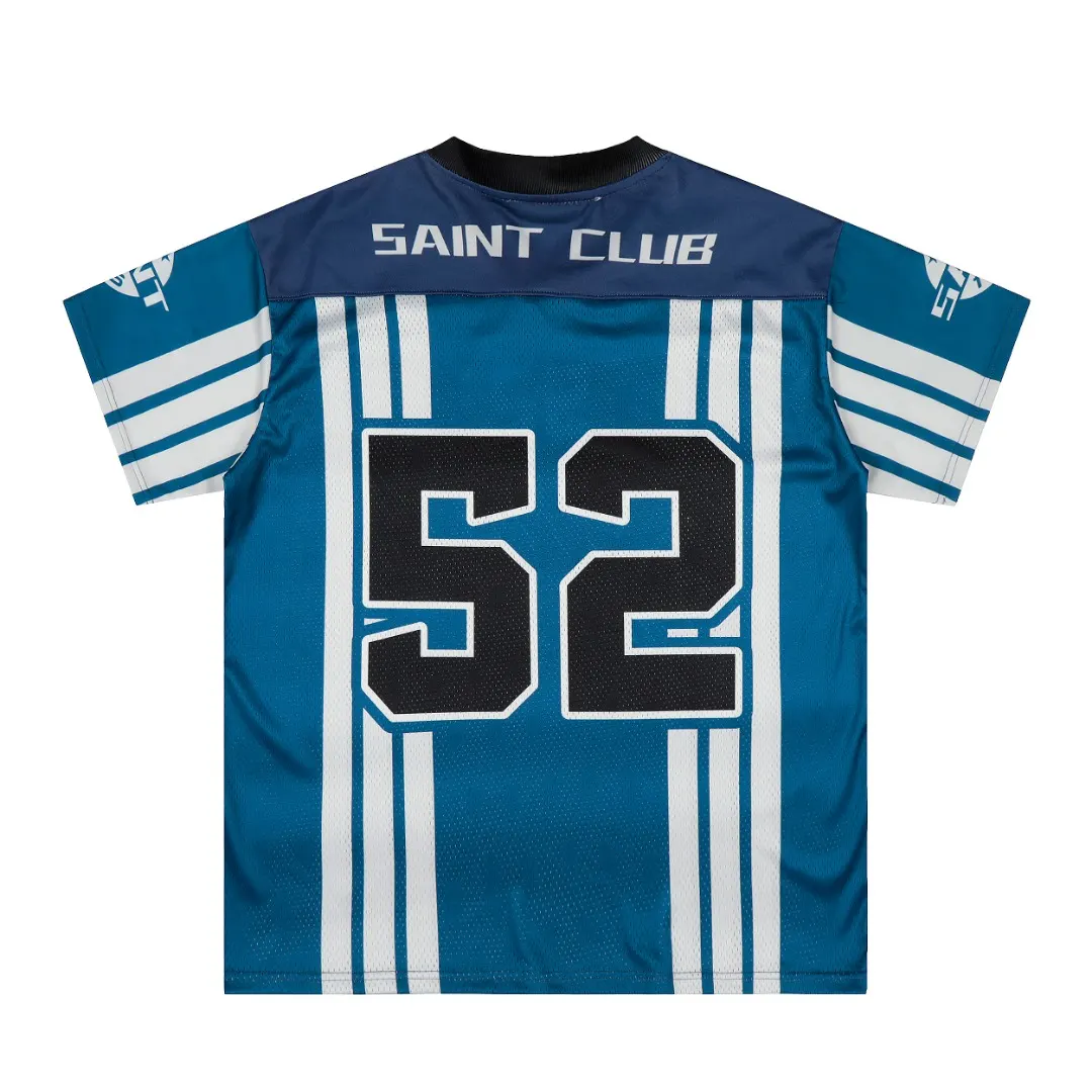 Saint Michael Mesh V-Neck Football Jersey D8811513 — view 3