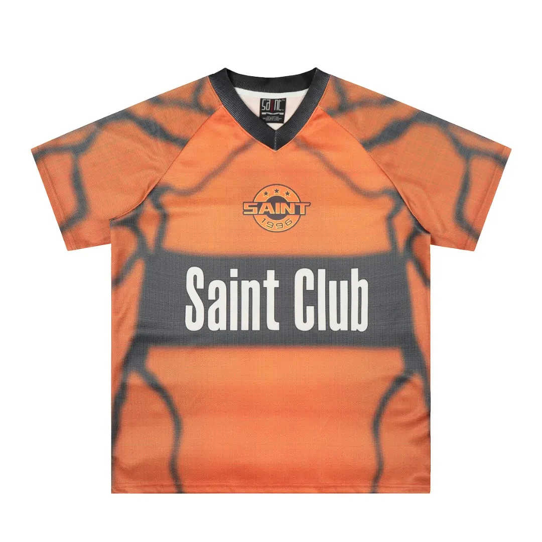 Saint Michael V-Neck Baseball Jersey T-Shirt D8811517 — view 2