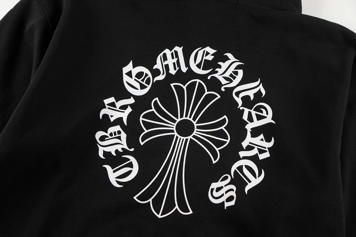 Logo-Print Zip-Up Cotton-Blend Hoodie D12515547 — view 9