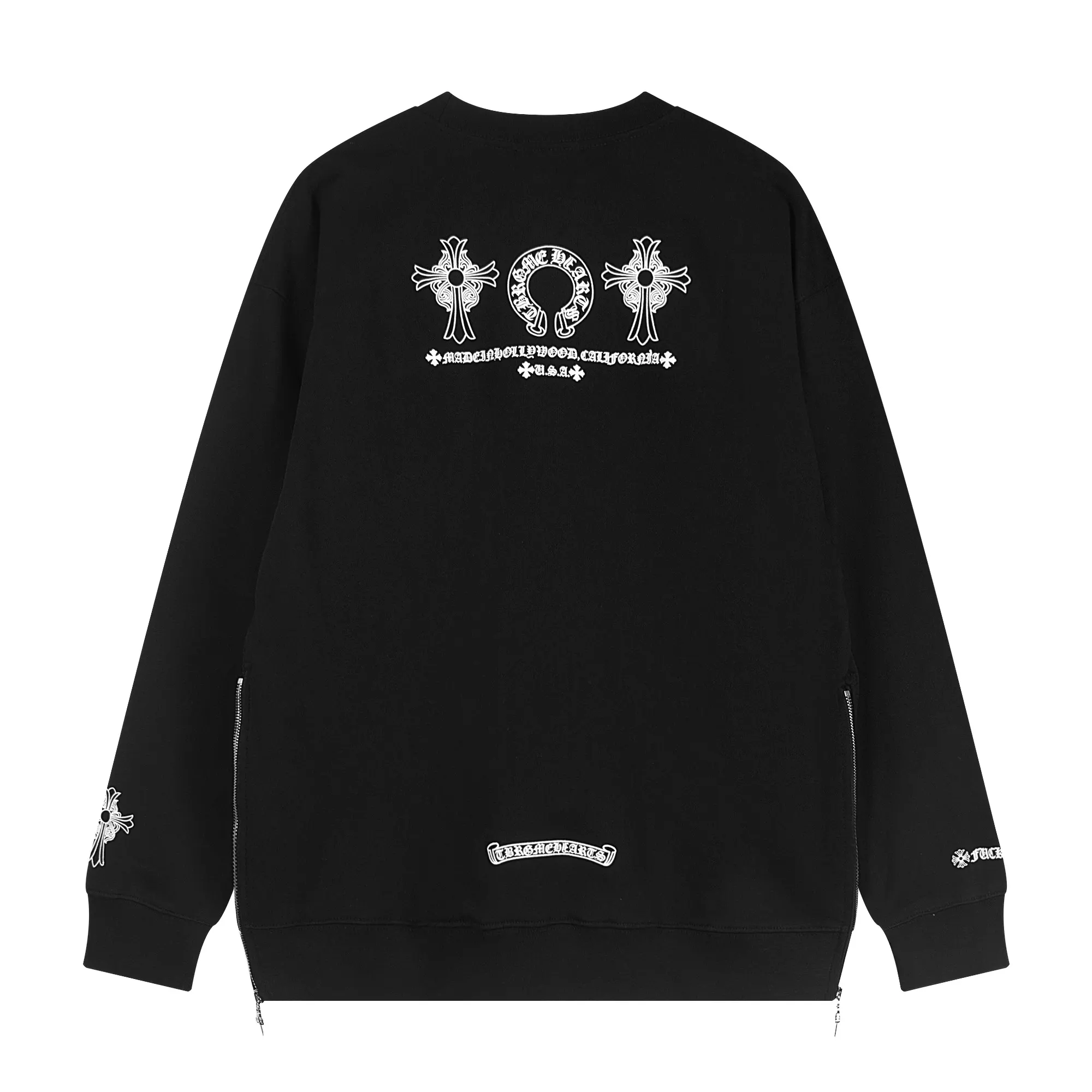 Horseshoe Logo Zip-Detail Sweatshirt D11515545