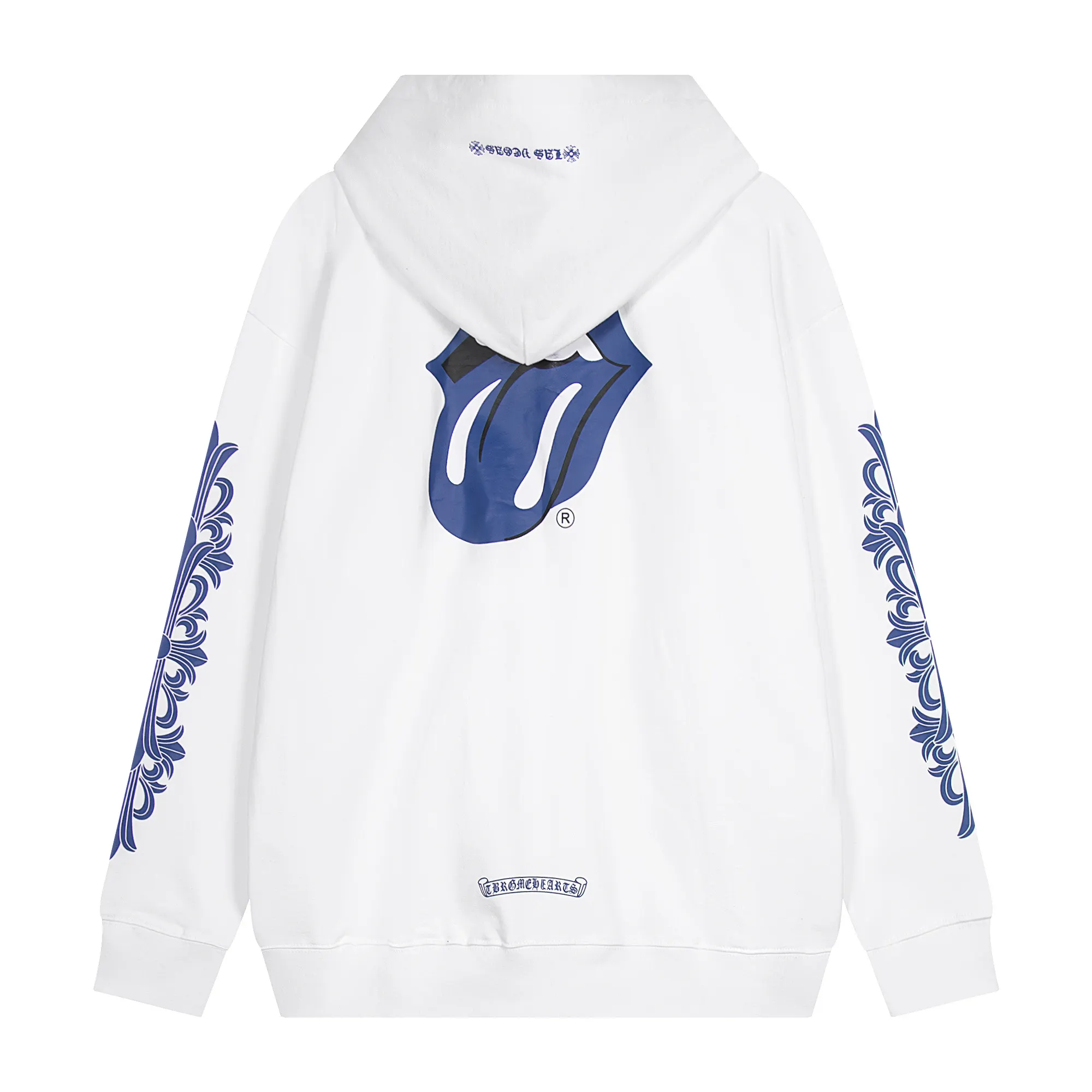 Logo Print Zip-Up Hoodie D12515544 — view 2