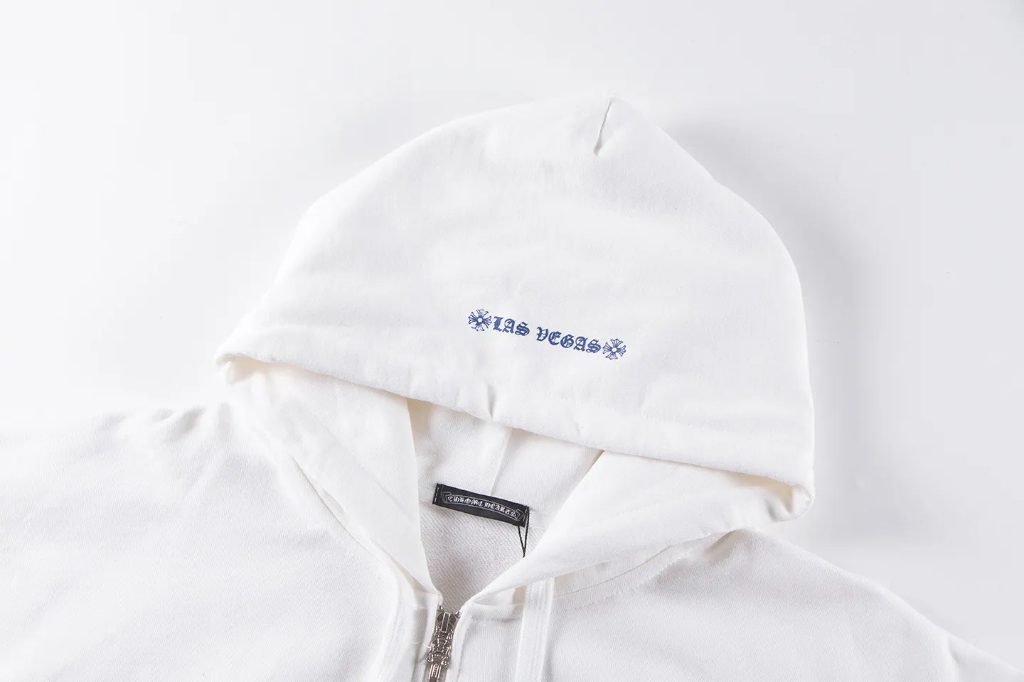 Logo Print Zip-Up Hoodie D12515544 — view 3