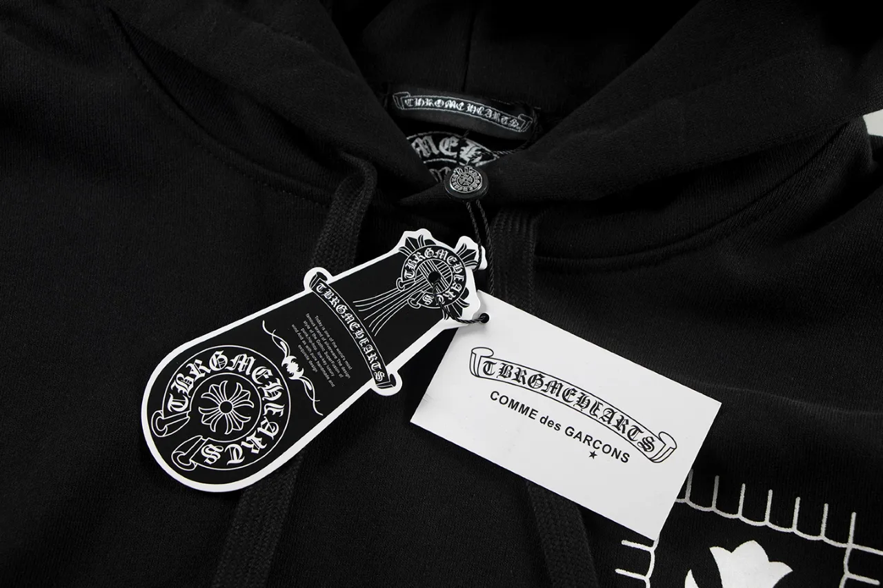 Chrome Hearts Graphic Print Cotton-Blend Hoodie D11515543 — view 5