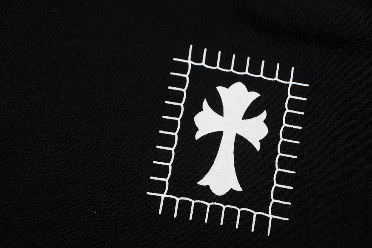 Chrome Hearts Graphic Print Cotton-Blend Hoodie D11515543 — view 6