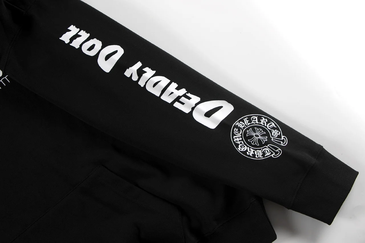 Chrome Hearts Graphic Print Cotton-Blend Hoodie D11515543 — view 7