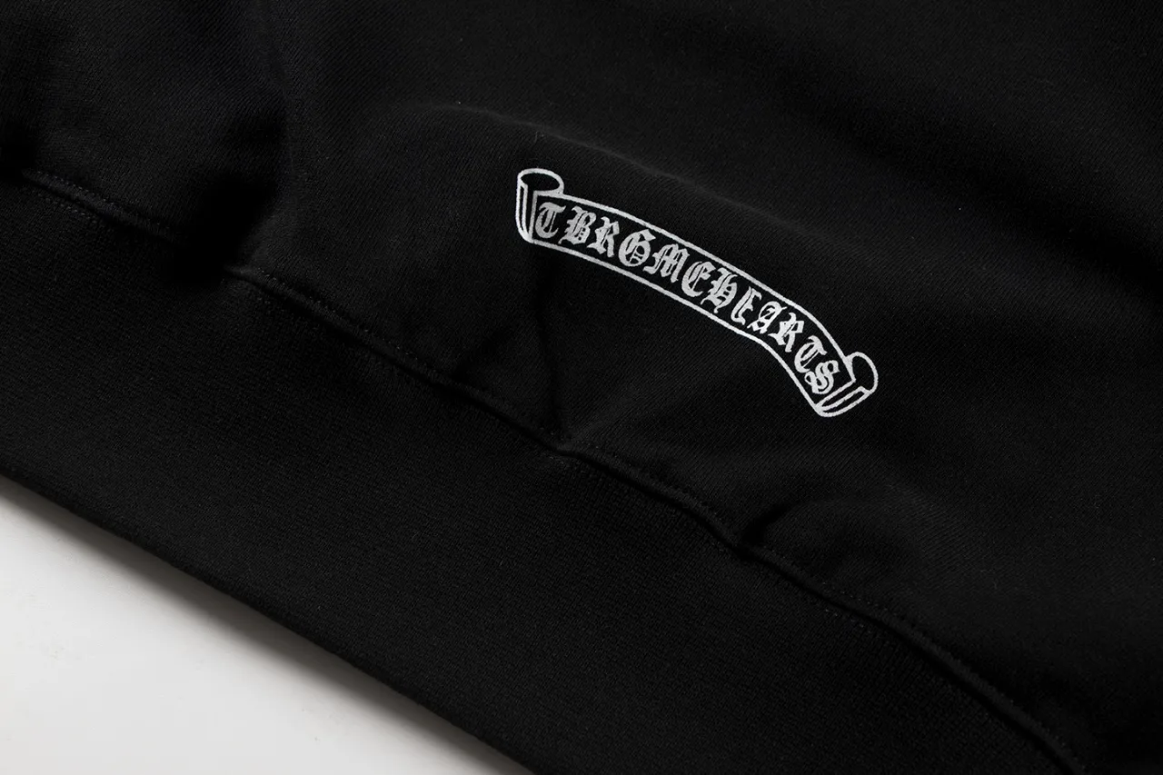 Chrome Hearts Graphic Print Cotton-Blend Hoodie D11515543 — view 9