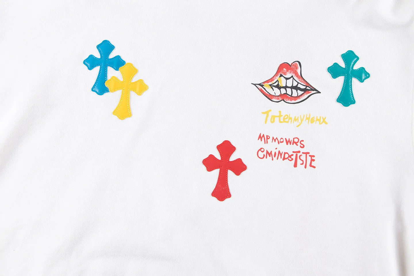 Cross Patch Graphic Print Hoodie D13515541 — view 5