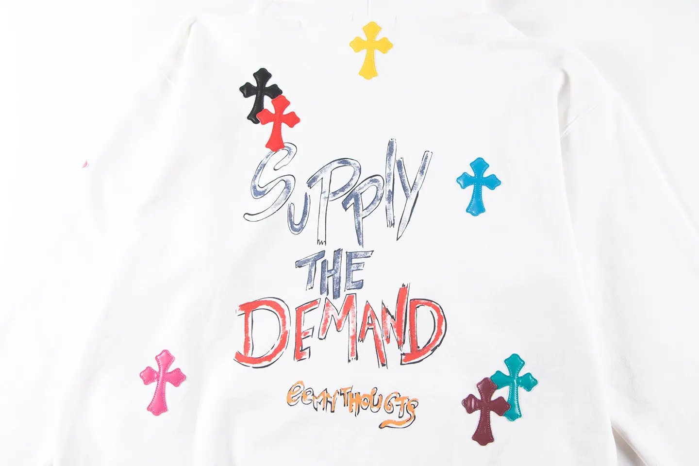 Cross Patch Graphic Print Hoodie D13515541 — view 9