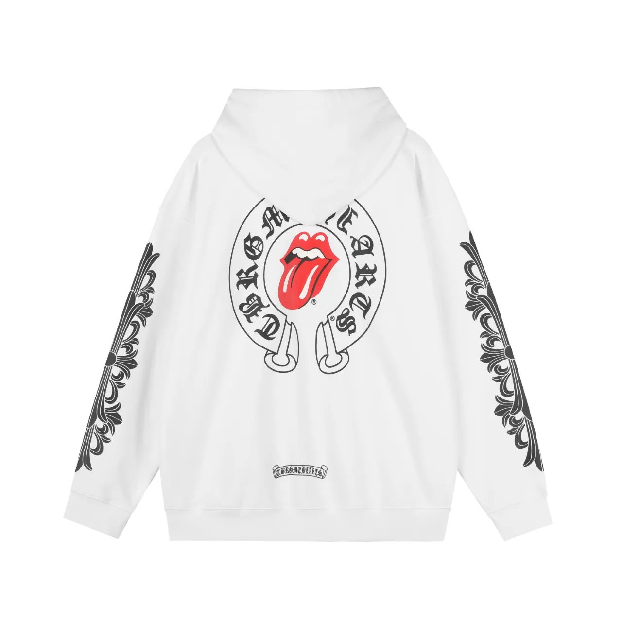 Logo Print Zip-Up Hoodie D12515538 — view 2