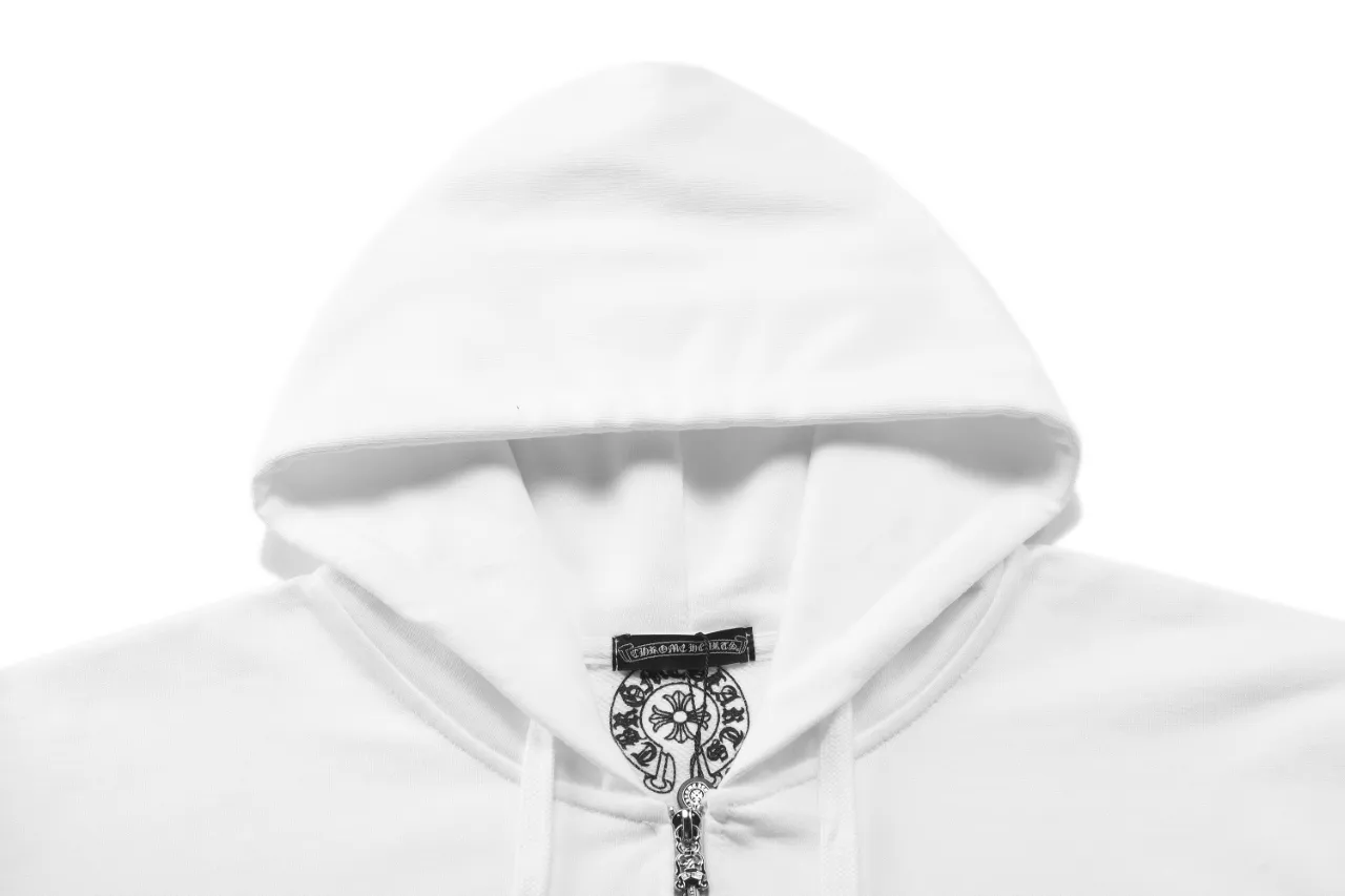 Logo Print Zip-Up Hoodie D12515538 — view 3